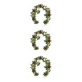 thumbnail image 3 of Wweixi Add Touch Of Beauty With Artificial Rose For Any Occasion Backdrop Arch Flowers Cloth Artificial Flowers Low Maintenance red 3Set, 3 of 6
