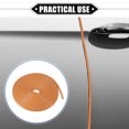 thumbnail image 2 of Unique Bargains Car Door Edge Guard 16.4ft U Shape Rubber Edge Trim Seal Strip Protector Universal PVC Iron Orange, 2 of 7