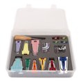 thumbnail image 1 of Sew Bias Tape Maker Kit, DIY Handcraft Bias Tape Maker Kit Practical Fine Workmanship  For Leather Crafts, 1 of 8