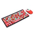 thumbnail image 1 of Mechanical Keyboard, 86 Keys 2.4G Cordless Keyboard with Mouse, Ergonomic Quiet Computer Keyboard Mouse for Desktop Laptop Travel, 1 of 7