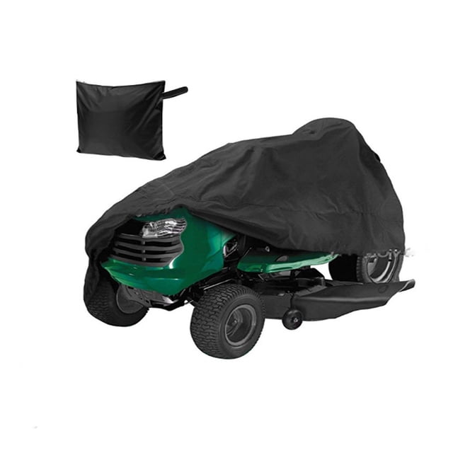 Housse de Tondeuse à Gazon Extérieure Housse de Tracteur Housse de Tondeuse avec Cordon et Sac de Rangement
