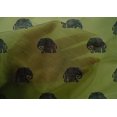 thumbnail image 4 of oneOone Cotton Silk Fabric Elephant Block Printed Craft Fabric BTY 42 Inch Wide, 4 of 4