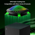 thumbnail image 4 of Cooling Fan for Xbox Series X with 11 RGB Lights, Auto Cooling System Fan Speed Adjustable by Temperature for Xbox Series X Console, Efficient Cooler Fan Accessories, 4 of 10