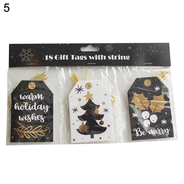 Christmas Hanging Card Cute Fine Workmanship Exquisite Wide Application Christmas Tags Pendant for Festival