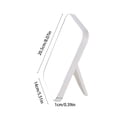 thumbnail image 3 of Yhmxh Home Decor Bedroom Decor Room Decor Desktop Makeup Mirror Portable Small Mirror Female Dressing Table Desktop Princess Mirror Bedroom Student Dormitory Desktop Makeup Mirror dressing mirror, 3 of 6