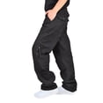 thumbnail image 1 of Birdeem Mens Solid Multi-Pocket Washed Overalls Outdoor Casual Pants Trousers, 1 of 9