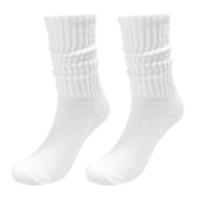 GZWYHT Socks for Women Crew Socks Socks Solid Color Crew Socks Colorful Lightweight Cotton Athletic Socks Cute Socks Slouch Socks White One Size