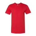 thumbnail image 1 of American Apparel USA-Made Fine Jersey Tee, S, Red, 1 of 1