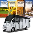 thumbnail image 3 of BotaniNest RV Roof Cover With Reflective Strips Heavy Duty For Outdoor Travel Trailer And Camper Storage, 3 of 6