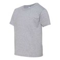 thumbnail image 2 of Jerzees T-Shirt à Col Rond à Manches Courtes Youth DRI-POWER Active, TG, Gris Chiné, 2 of 2