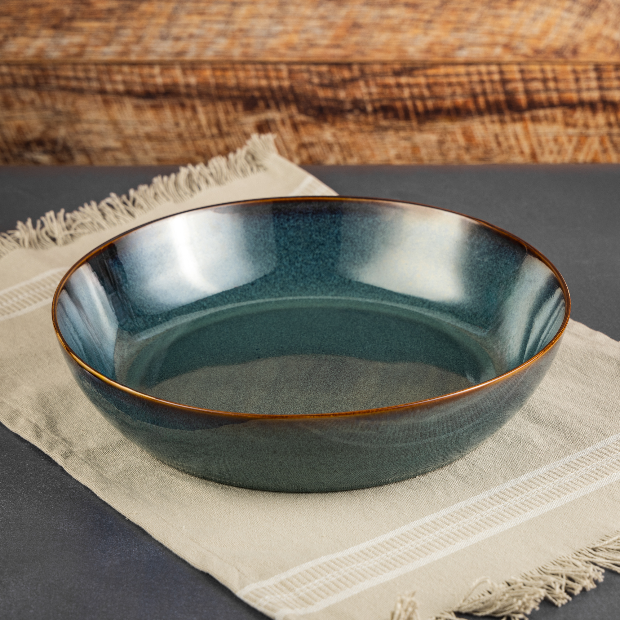 Yellowstone Dutton Reactive Ceramic Low Bowl