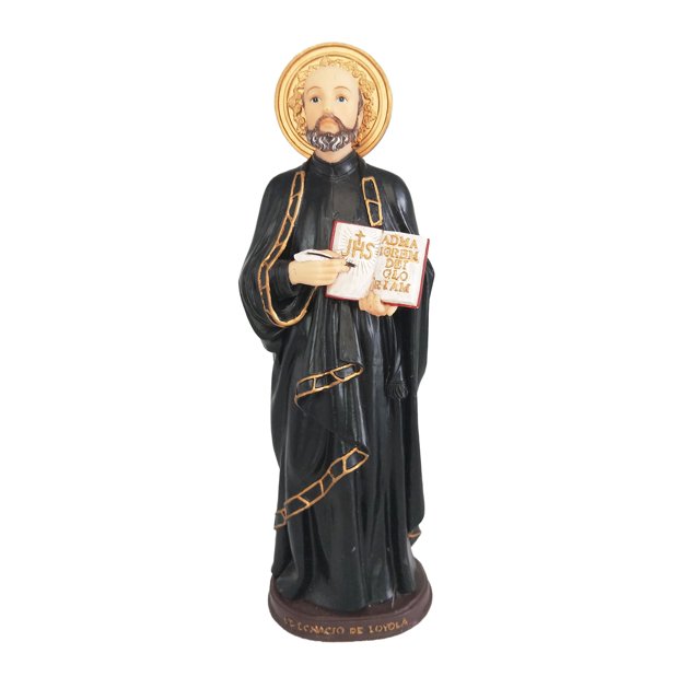Statue Supplier 12 Inches San Icnacio Sculpture Santo Estatua