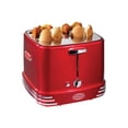 thumbnail image 4 of Nostalgia 4 Slot Hot Dog and Bun Toaster with Mini Tongs, Hot Dog Toaster Works with Chicken, Turkey, Veggie Links, Sausages and Brats, Retro Red, 4 of 6