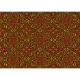 thumbnail image 1 of Ahgly Tapis Rectangulaire Lavable en Machine Intérieur Transitionnel Rouge Cramoisi, 3 Pieds x 5 Pieds, 1 of 7