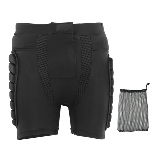 Skating Protective Gear,Hip Pad Protector Cotton Skiing Hip Pad Padded Shorts Compact and Lightweight
