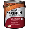 thumbnail image 1 of Olympic 79611A-01 Gallon White Base Maximum Deck- Fence & Siding Stain, 1 of 1