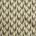 thumbnail image 1 of oneOone Velvet Pale Yellow Fabric Rooster Cock Craft Projects Decor Fabric Printed By The Yard 58 Inch Wide-LG, 1 of 4