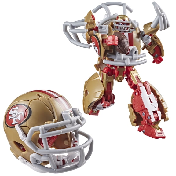 Transformers NFL San Francisco 49ers Goldrush Action Figure