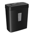 thumbnail image 1 of Moustache 8-Sheet Cross Cut Paper Shredder with 13L Bin, Portable Auto Paper, CD and Credit Card Shredder Home Office Use, 1 of 9