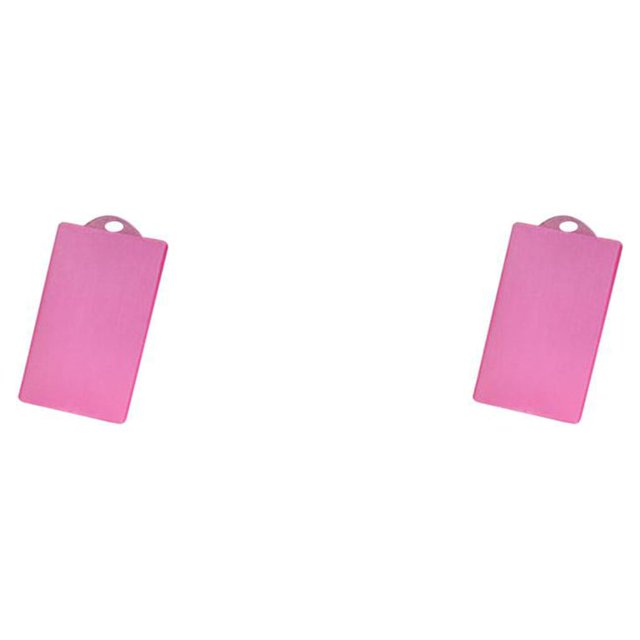 crativent Slim PVC Transparent IC Card Bus Card Credit Card Bus Card Credit Card Cover Case Holder Without Rope 3 2Set