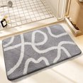 thumbnail image 4 of Birdeem Bath Mats for Bathroom,Bath Mats for Bathroom Non Slip,Bathroom Rugs Soft Absorbent Microfiber Bath Rugs Shaped Toilet Rug Non Slip Bath Carpet Mat for Bathroom,Bath Mats for Bathroom Non Slip, 4 of 6