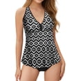 thumbnail image 1 of GDREDA Swimwears Tankinis Set 2 | Womens Tankini Tops Racerback Swim Tops Flowy Bathing Suit Tops Swimsuit Tops No Bottom Grey,S, 1 of 4