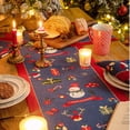 thumbnail image 2 of Christmas Table Runner, Winter Christmas Decorations Table Runners 72 Inches Long, Mas Decor Indoor Outdoor Farmhouse Home Kitchen Dining Party Decor Christmas Runner, 2 of 6