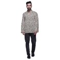thumbnail image 1 of Atasi Cotton Ethnic Short Kurta For Boys Printed Party Wear Kurta For Men, 1 of 5