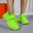 thumbnail image 2 of Dakaela Chaussures de Marche pour Femmes à Enfiler Tennis Course Espadrilles 2025 Mode Décontractée Chaussures pour Femmes Vert 9, 2 of 8