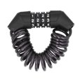 thumbnail image 1 of Câble de Casque Verrouillage Mot de Passe à 4 Chiffres Réinitialisable Portable Antivol Remplacement pour Vélo Moto, 1 of 14