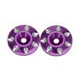 thumbnail image 2 of 2 Pieces RC Car Gasket Sturdy Practical Tail Protection Spacer Useful Creative Tail Gaskets Replacement for 1/10 Off-road Car purple, 2 of 8