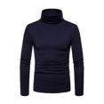 thumbnail image 1 of FOCUSNORM T-shirt à Manches Longues en Maille Homme Casual Party Pull, 1 of 5