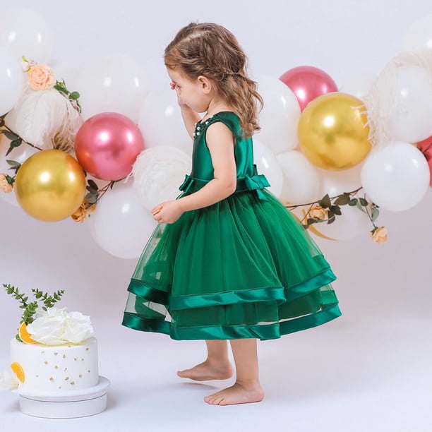 dark green easter dress Infant Girl Dresses Girls Formal Dresses for Girls Long Dresses for Girls Dresses for Toddler Girls 3-6 Months dark green dress