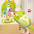 thumbnail image 2 of Dinosaur Ball Launcher Toy With 6 Balls 19 Inches Interactive Shooting Game For Kids Hand-Eye Coordination Training And Fun Outdoor Play, 2 of 8