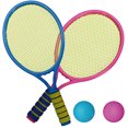 thumbnail image 1 of Kids Tennis Racquet Set Funny Tennis Racket with Balls for Outdoor Training, 1 of 10