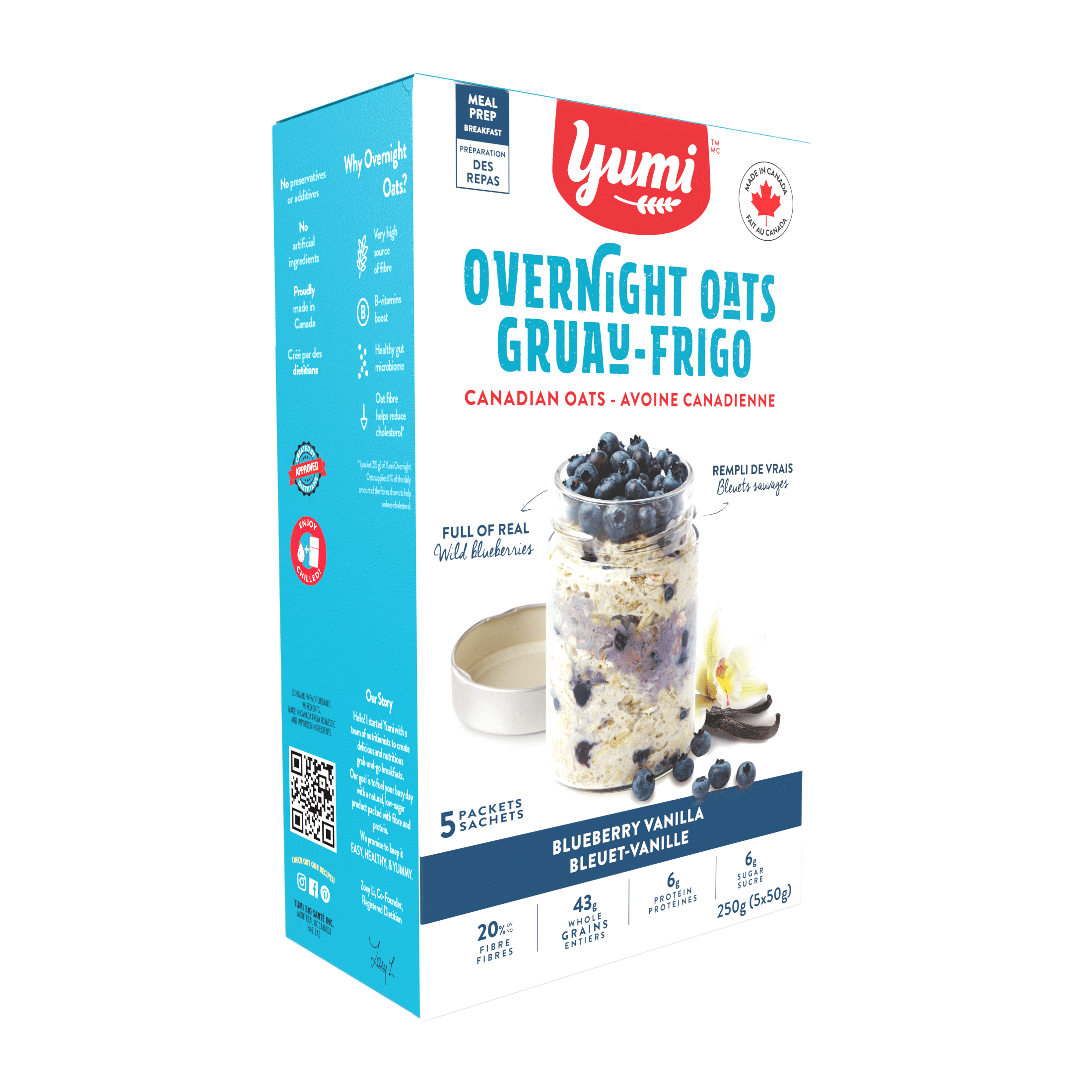 Gruau-Frigo Bleuet Vanille