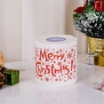 thumbnail image 4 of Christmas Roll Paper Napkins Festive Holiday Dinner Party Decorations Disposable Tableware for Celebrations 4PCS, 4 of 7