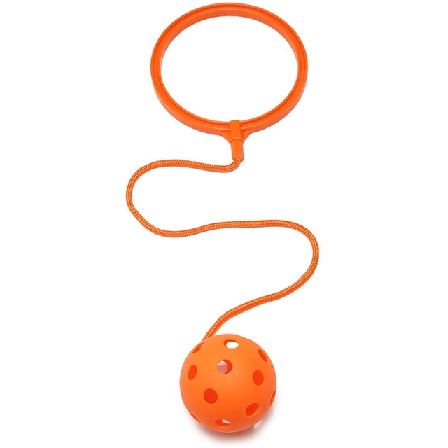 WLAGOOD Skip Ball Ankle Toy for Kids,Hopper Swingball,5.9-Inch Diameter Ankle Ring,Fun Jumper and Exercise Equipment,Jumping Ring Rope Game for Boy and Girl