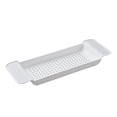 thumbnail image 3 of Bathtub Tray, Bath Caddy Tub Table Plastic Material  For Home White, 3 of 8