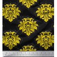 thumbnail image 1 of Soimoi Rayon Fabric Seamless Baroque Damask Print Fabric by Yard 56 Inch Wide, 1 of 3