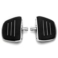 thumbnail image 5 of Krator Chrome Mini Board Floorboards Footpegs Compatible with 2006-2007 Harley Davidson Street Rod VRSCR, 5 of 5
