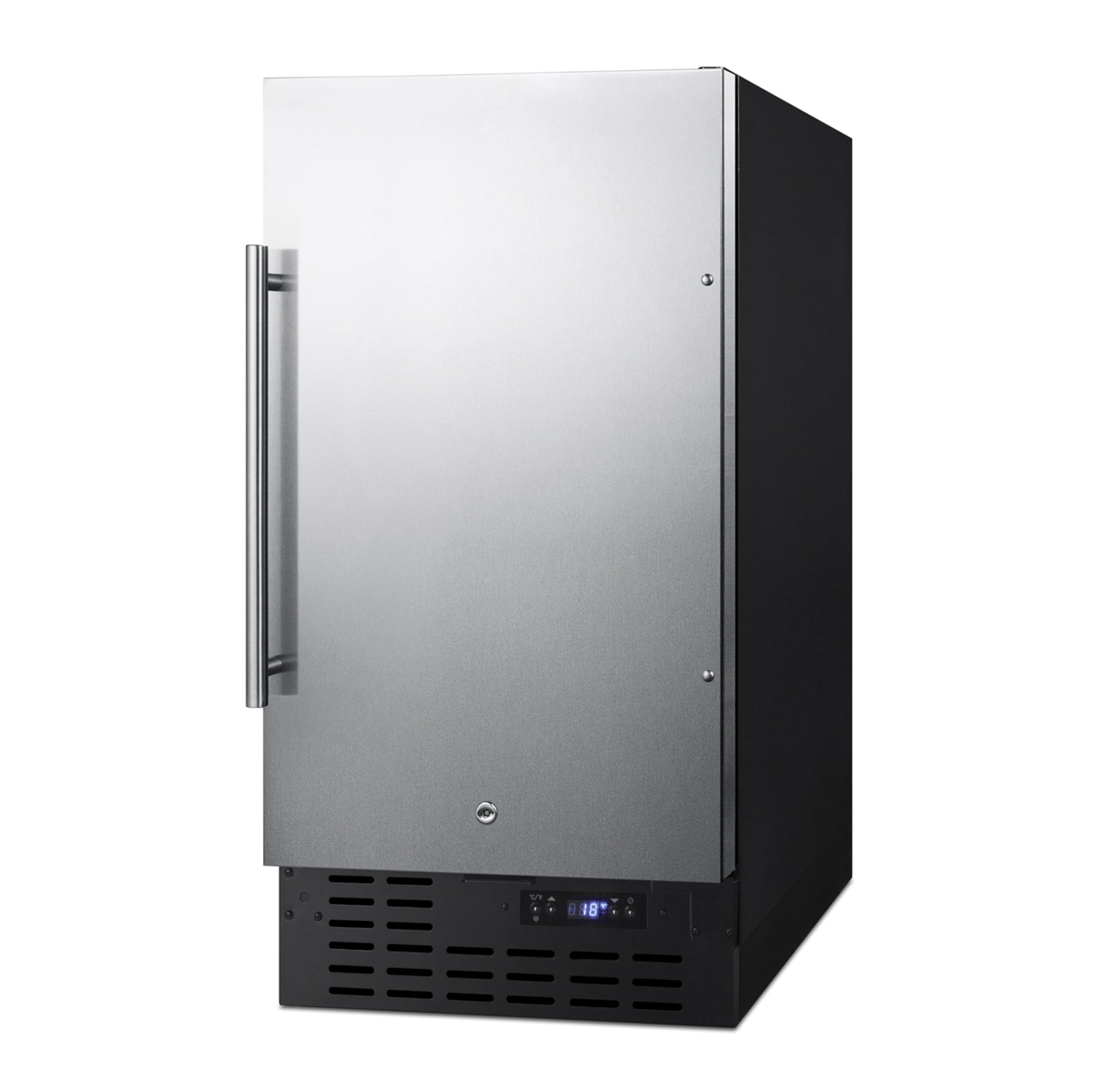 Summit SCFF1842SS 18" Undercounter Freezer w/ (1) Solid Door - Stainless Steel, 115v