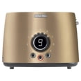 thumbnail image 1 of Sencor STS-6056GD 2-Slice Premium Metallic Toaster with Digital Button and Toaster Rack (Gold), 1 of 4