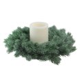 thumbnail image 2 of Northlight Real Touch™️Frosted Pine Small Artificial Christmas Wreath - 16" - Unlit, 2 of 6
