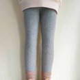 thumbnail image 4 of cfhntfmh Baby Girls Leggings Soft Ribbed High Elastic Waisted Solid Color Leggings Todder Infant Fall Winter Clothes, 4 of 5