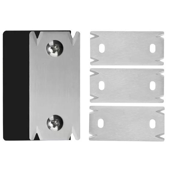 Mini Edge Banding Trimmer Tool With 3 pcs Replaceable Reversible Blade, Veneer Edge Bander for Woodworking Deburring - Portable Hand Planer Cutter for PVC ABS Melamine Wood Corners