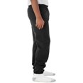 thumbnail image 3 of Jerzees Youth Fleece Sweatpant, Black, Large, 3 of 5
