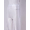 thumbnail image 2 of Choomomo Pantalon Legging Moulant Brillant Extensible de Sport Hip-Hop Rave Street Moderne de Danse pour Femmes Blanc m, 2 of 8