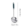thumbnail image 3 of Wzzjkit Stainless Steel Spatulas Ladle Set, Kitchenware Set Cooking Spoon Shovel, Kitchen Soup Ladle for Nonstick Cookware, Dishwasher Safe, Easy to Clean, 3 of 3