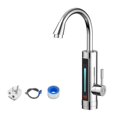 thumbnail image 1 of Stainless Steel Electric Water Heater Temperature,Display Kitchen Tankless Instant Hot Water Faucet,instant Hot Water Faucet ,Faster Heat, 1 of 6